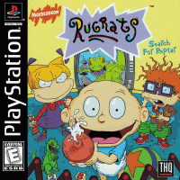 Rugrats Search for Reptar Playstation  box art